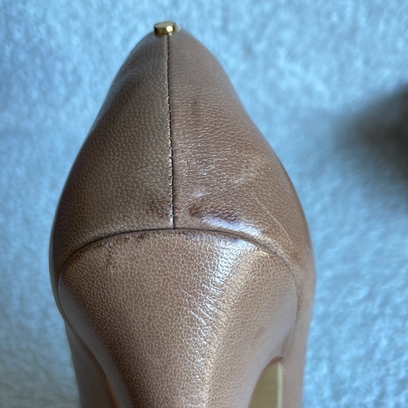 Ted Baker nude Peep Toe Heels - Picture 9 of 14